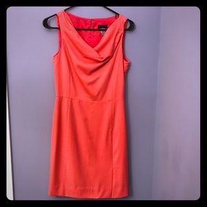 Coral J Crew suiting dress